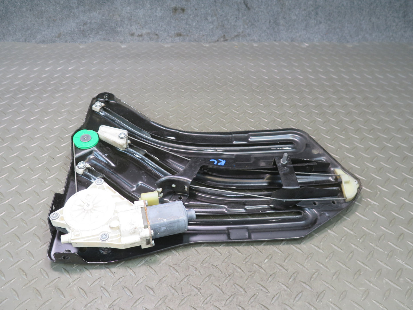 09-15 Mini Cooper S R57 Convertible Rear Left Window Regulator w Motor OEM