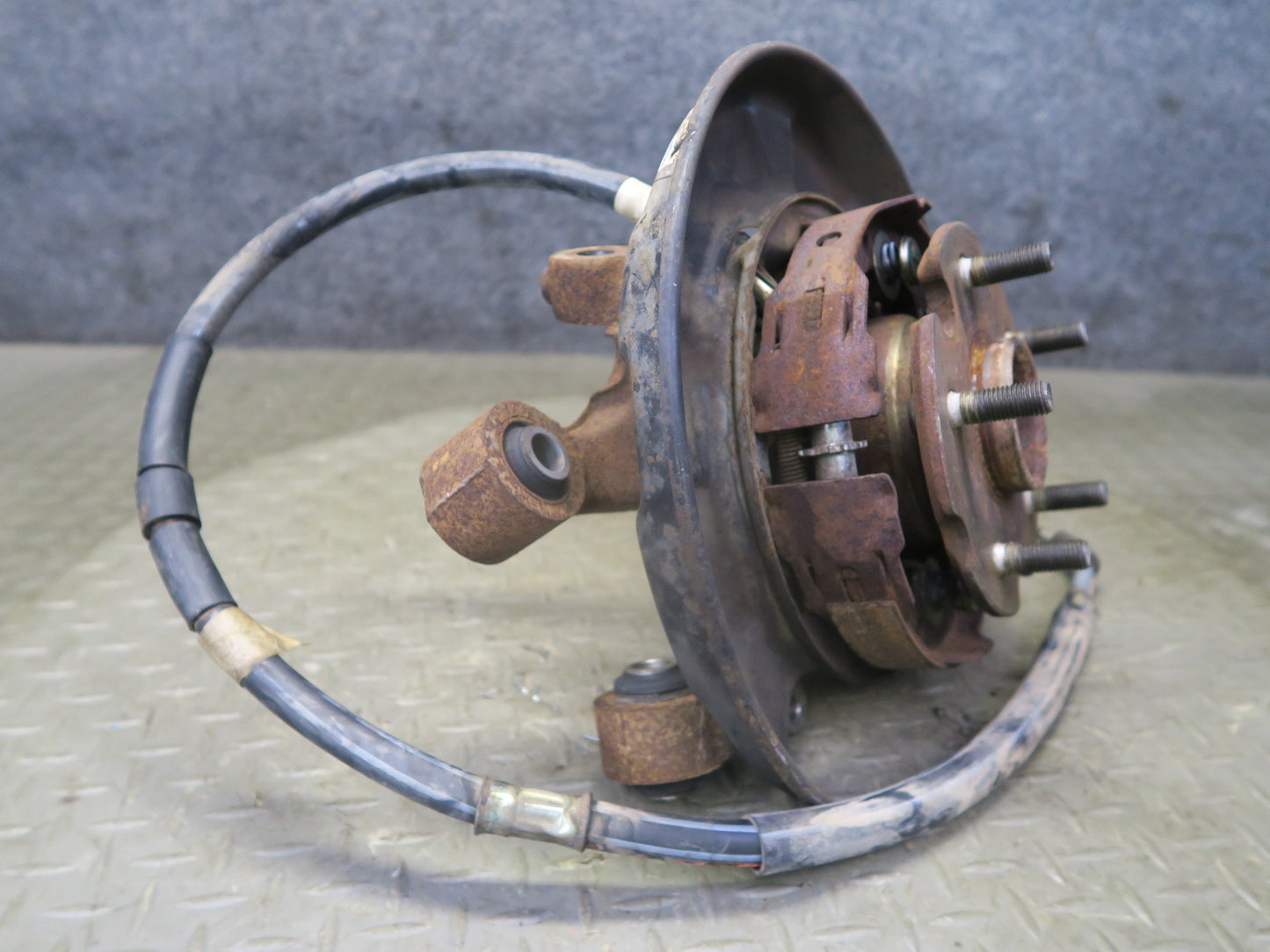 86-92 Toyota Supra MA70L Rear Left Spindle Knuckle Wheel Hub Bearing OEM