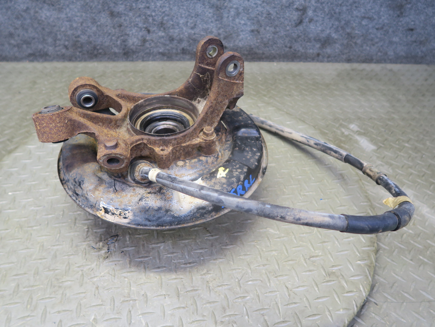 86-92 Toyota Supra MA70L Rear Left Spindle Knuckle Wheel Hub Bearing OEM