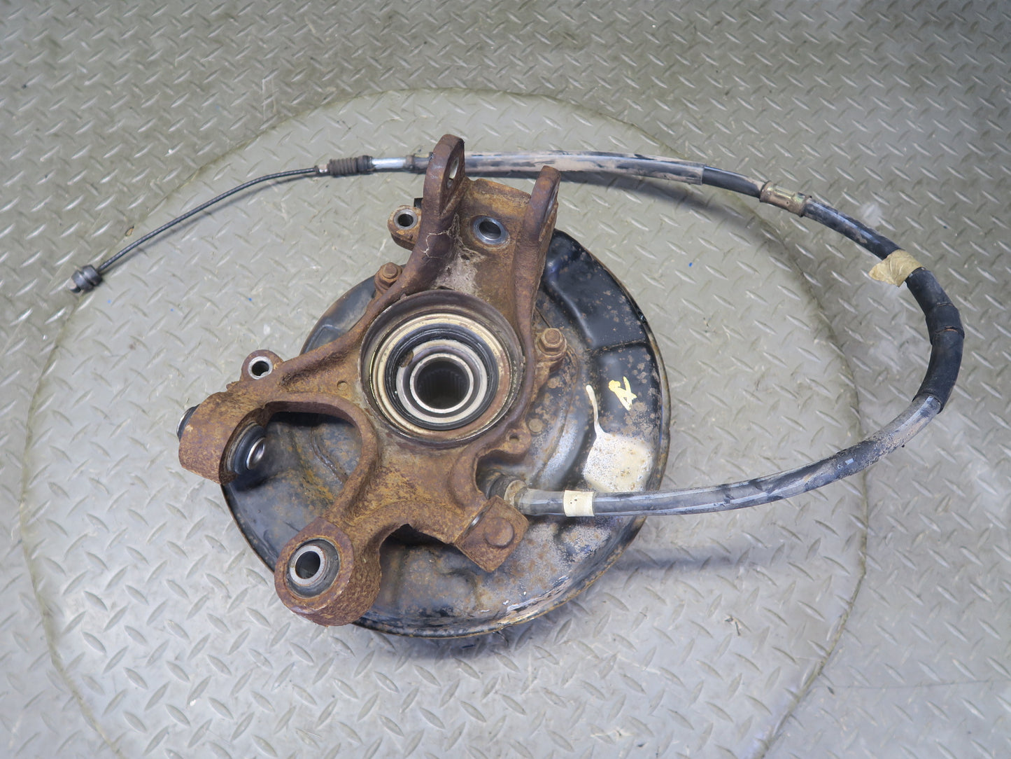 86-92 Toyota Supra MA70L Rear Left Spindle Knuckle Wheel Hub Bearing OEM