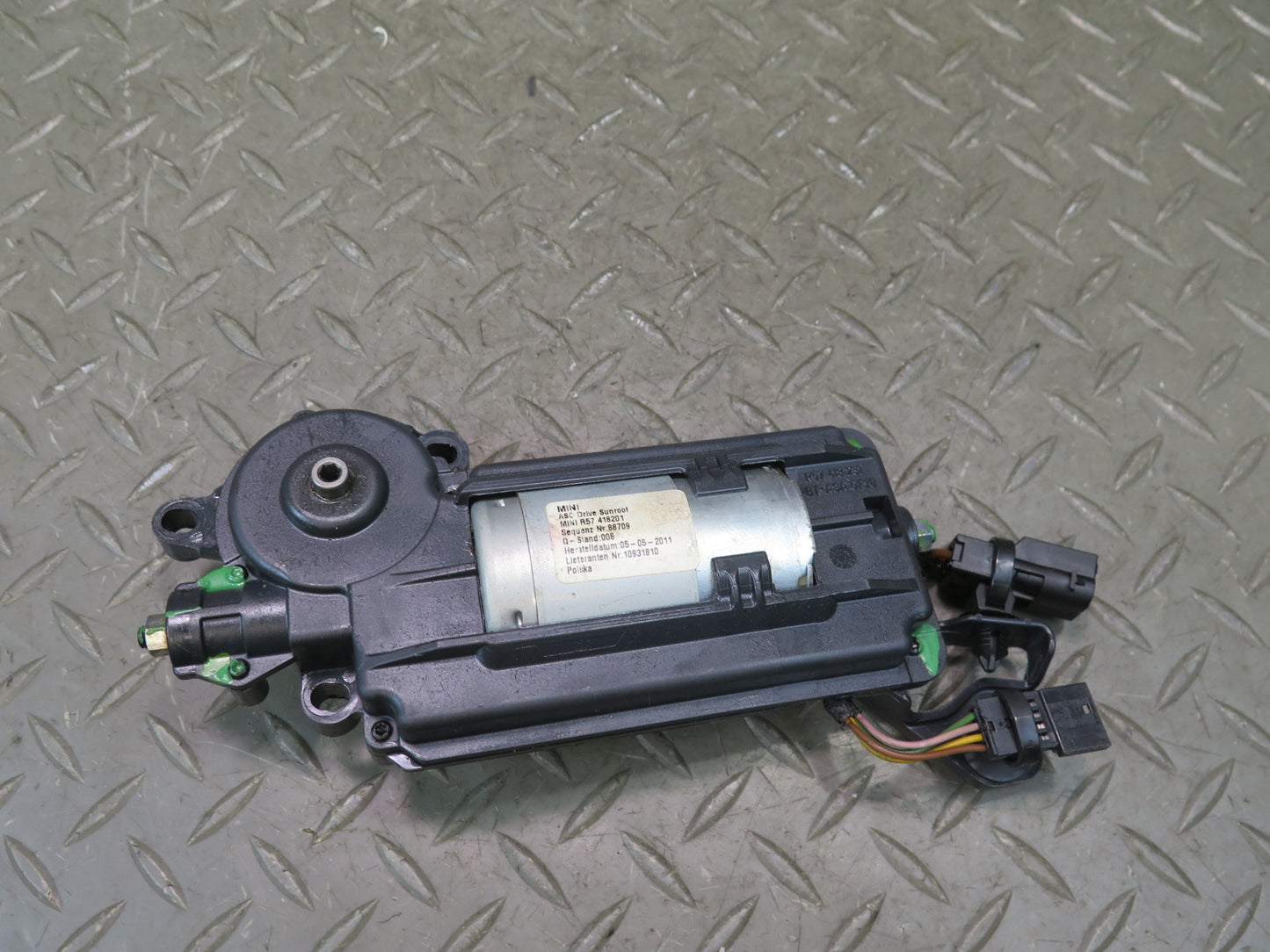 09-15 Mini Cooper R57 Convertible ASD Folding Sliding Roof Motor Drive Unit OEM
