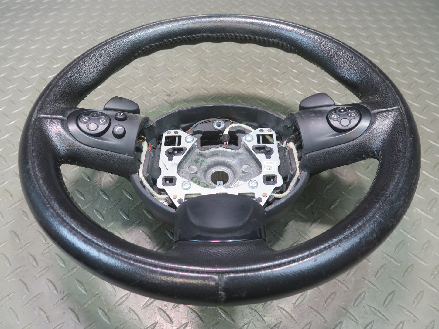 07-13 Mini Cooper S R55 R56 R57 Sport Leather Steering w Paddles 104K OEM