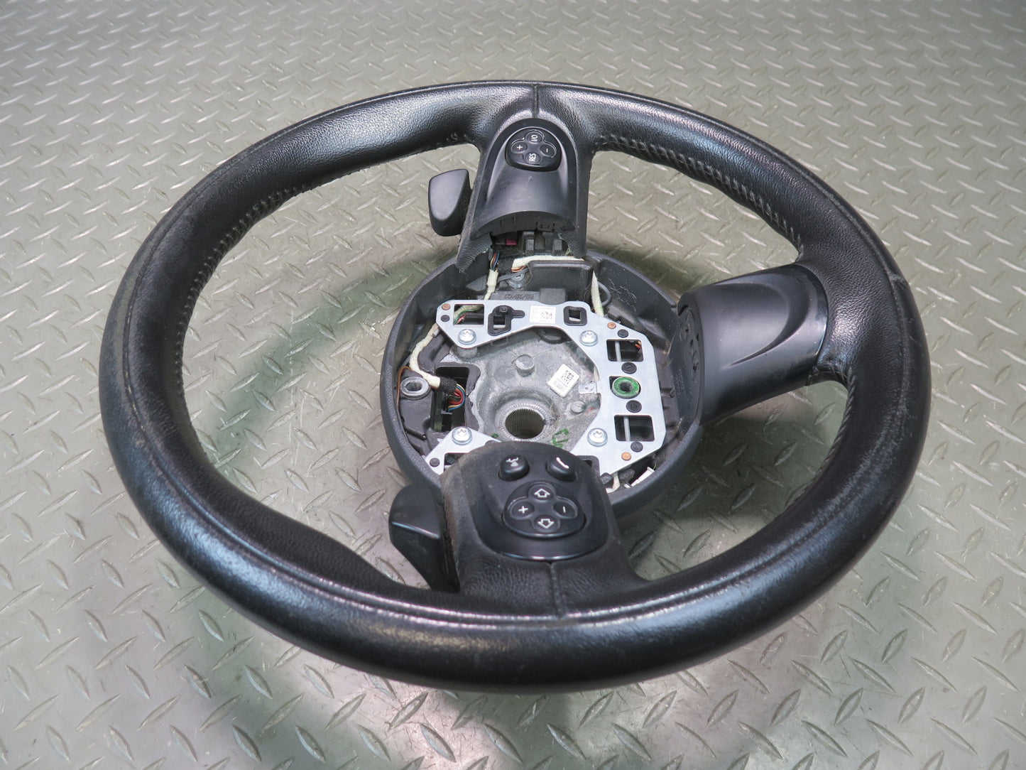 07-13 Mini Cooper S R55 R56 R57 Sport Leather Steering w Paddles 104K OEM
