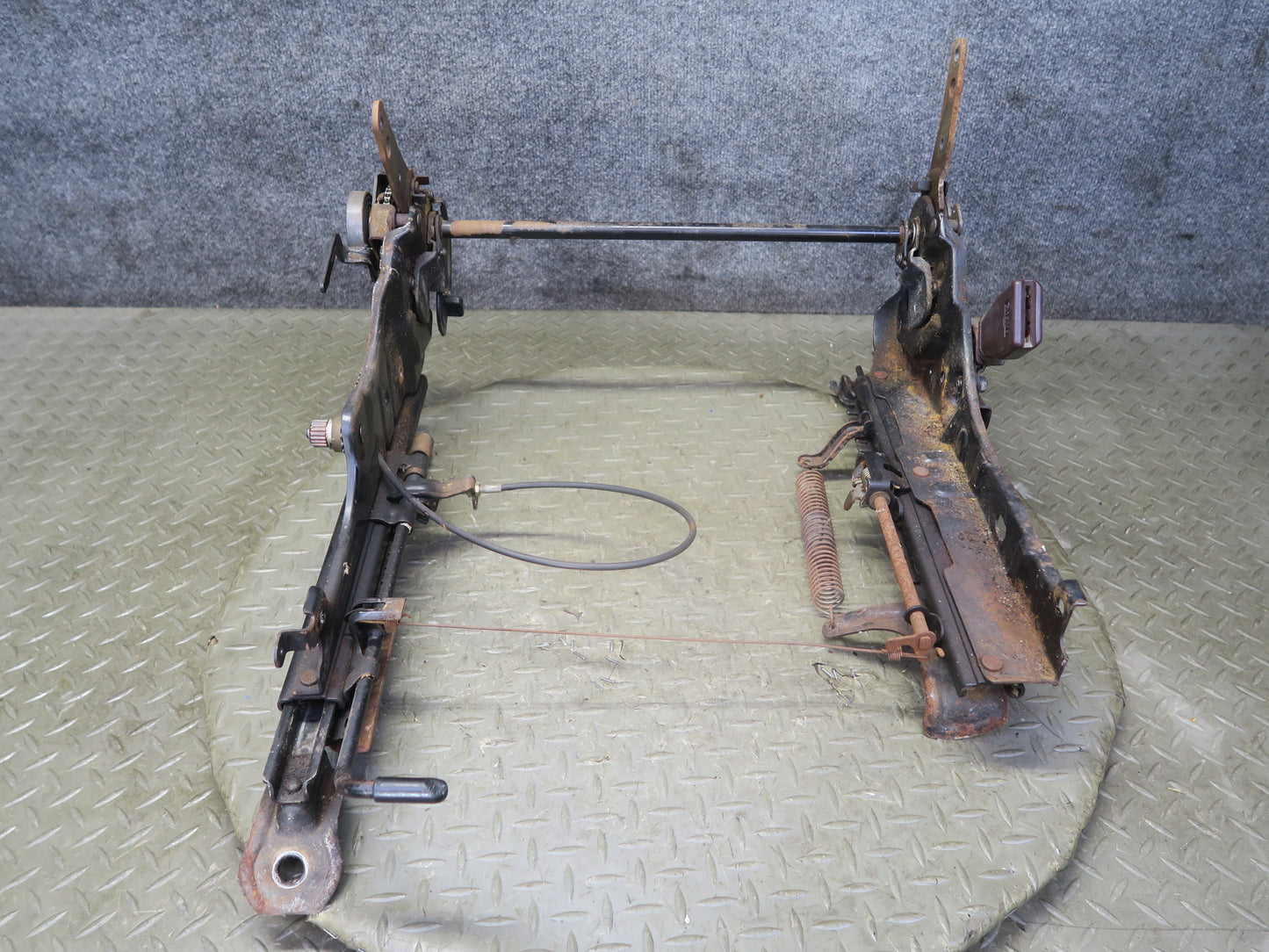 86-88 Toyota Supra MA70L Front Right Seat Lower Frame Track OEM