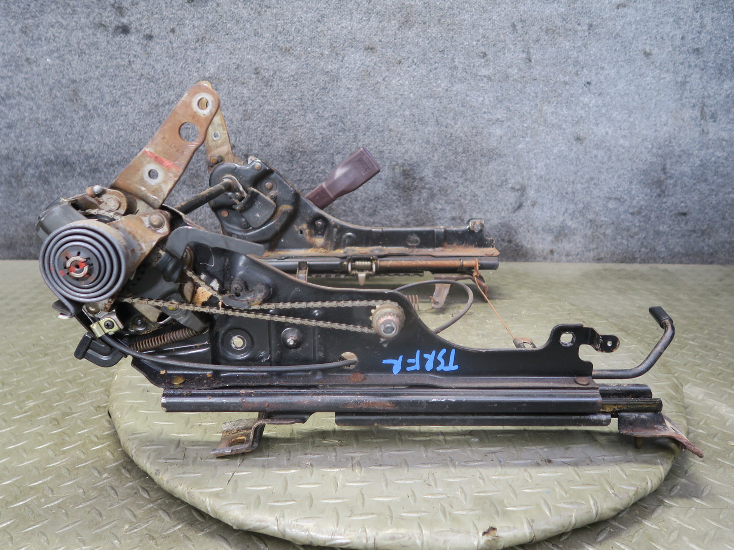 86-88 Toyota Supra MA70L Front Right Seat Lower Frame Track OEM