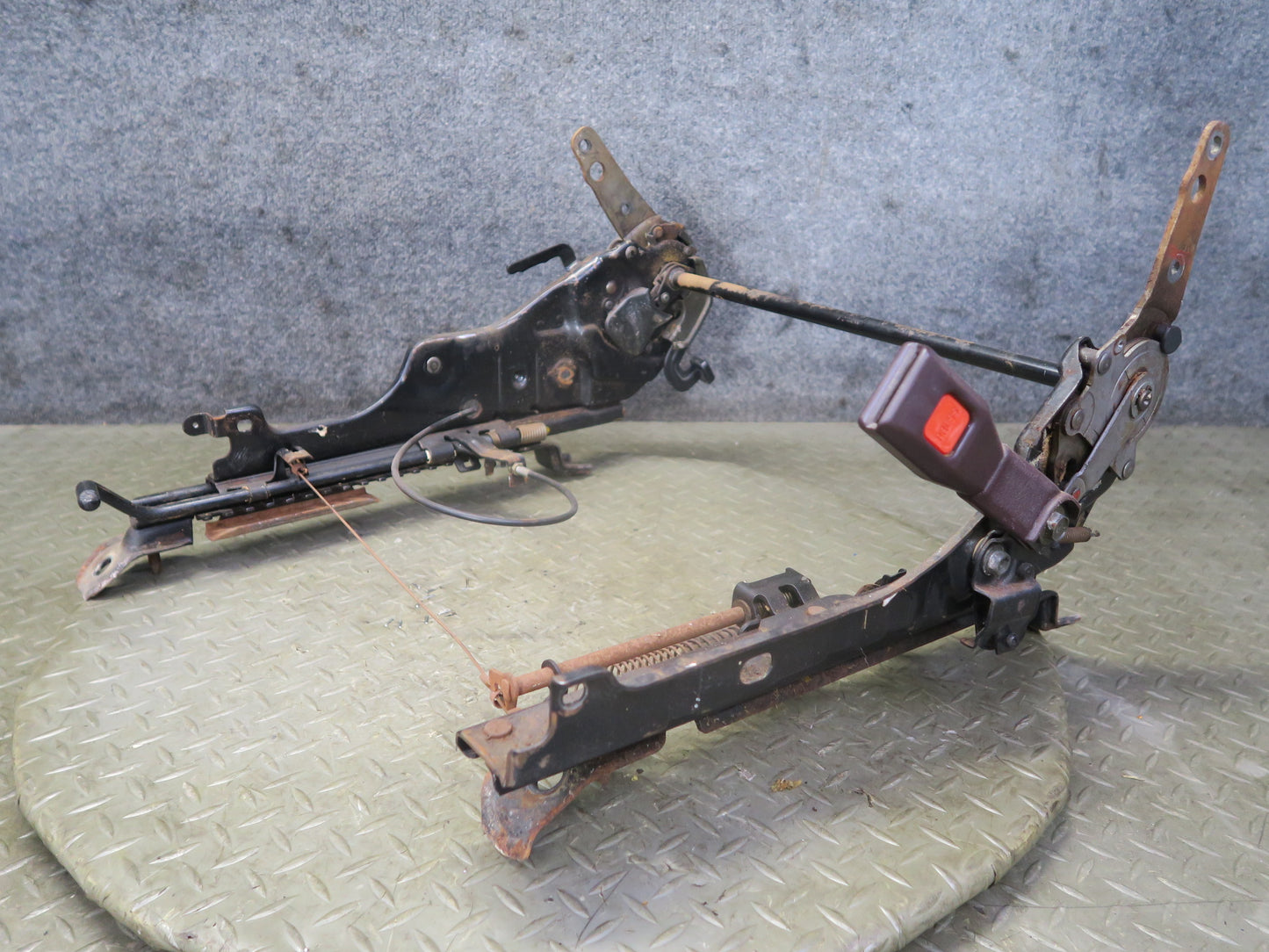 86-88 Toyota Supra MA70L Front Right Seat Lower Frame Track OEM