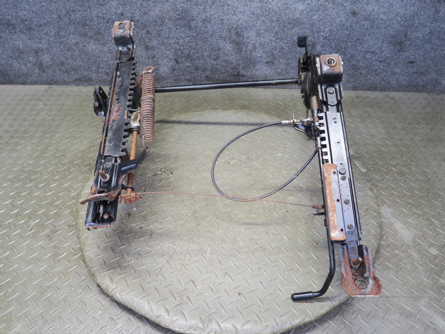86-88 Toyota Supra MA70L Front Right Seat Lower Frame Track OEM
