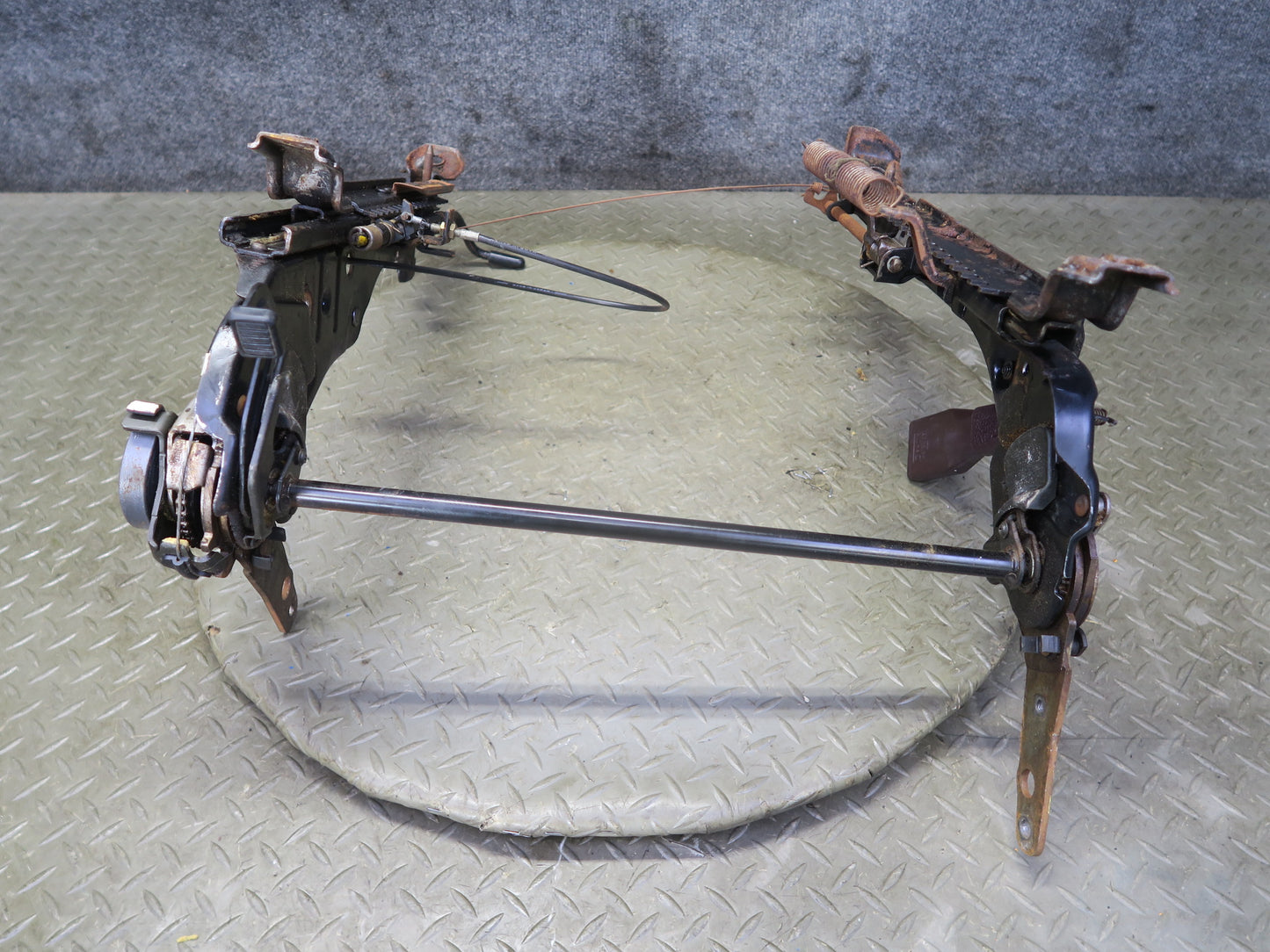 86-88 Toyota Supra MA70L Front Right Seat Lower Frame Track OEM