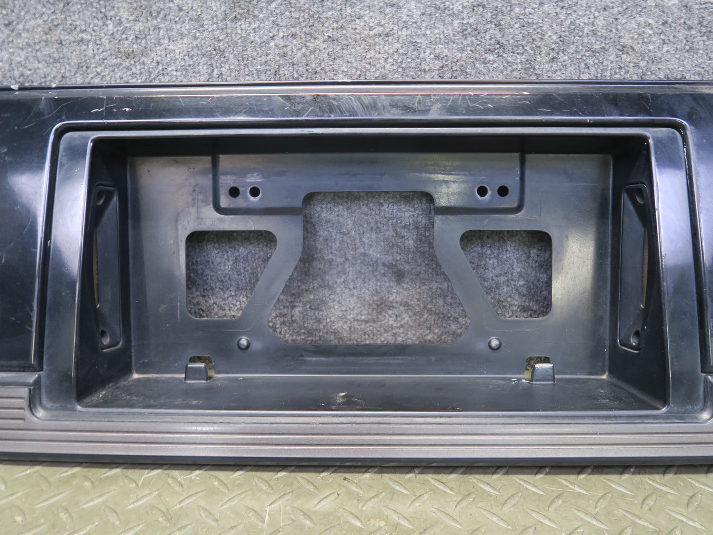 86-88 Toyota Supra MA70L Rear Trunk Tailgate Licence Plate Trim Panel Lights OEM