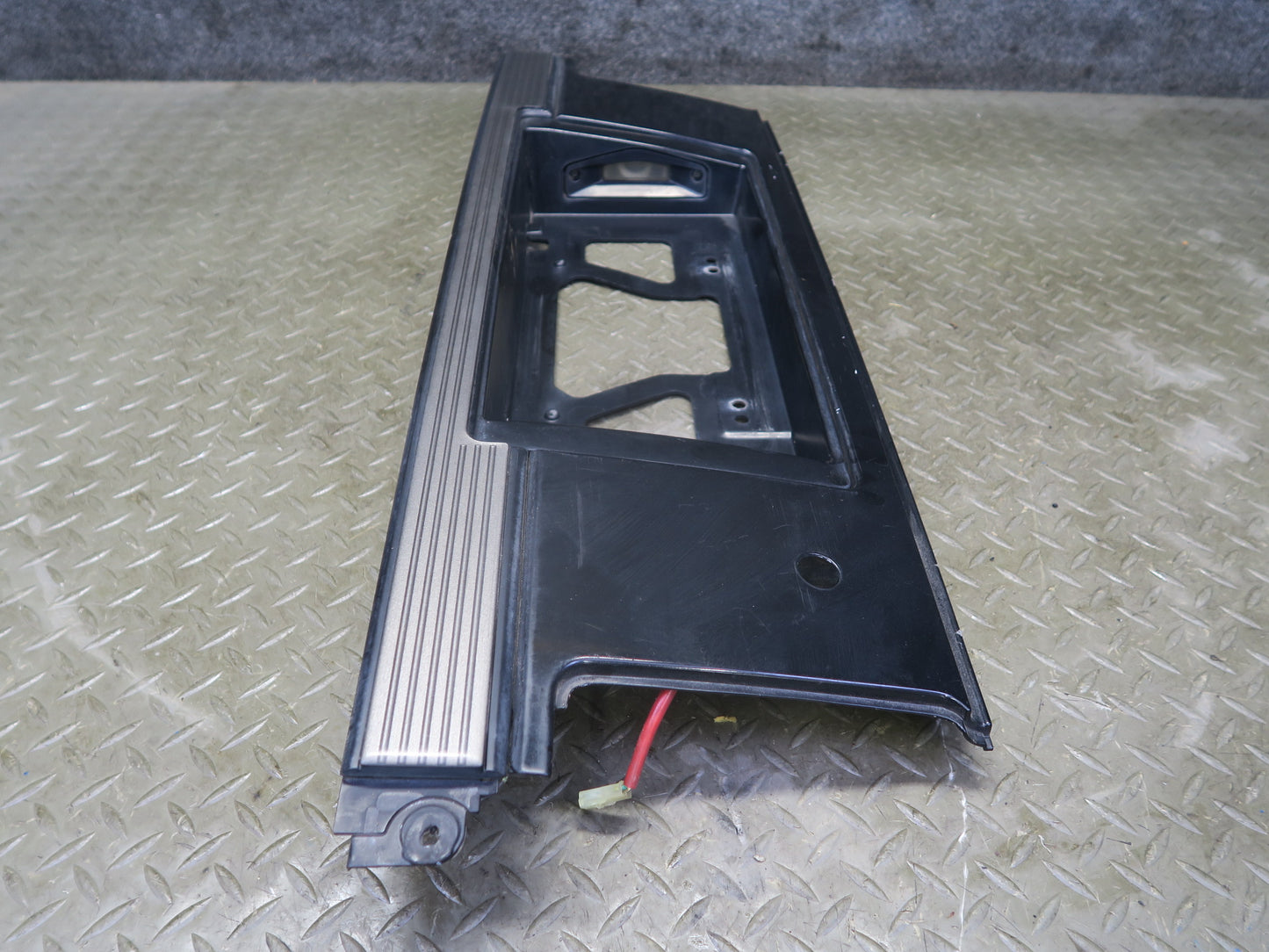 86-88 Toyota Supra MA70L Rear Trunk Tailgate Licence Plate Trim Panel Lights OEM