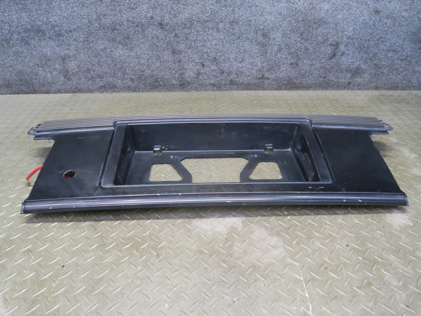 86-88 Toyota Supra MA70L Rear Trunk Tailgate Licence Plate Trim Panel Lights OEM