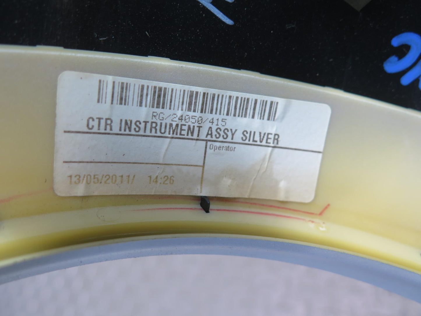 07-13 Mini Cooper R55 R56 R57 Dash Center Speedometer Trim Bezel Cover OEM