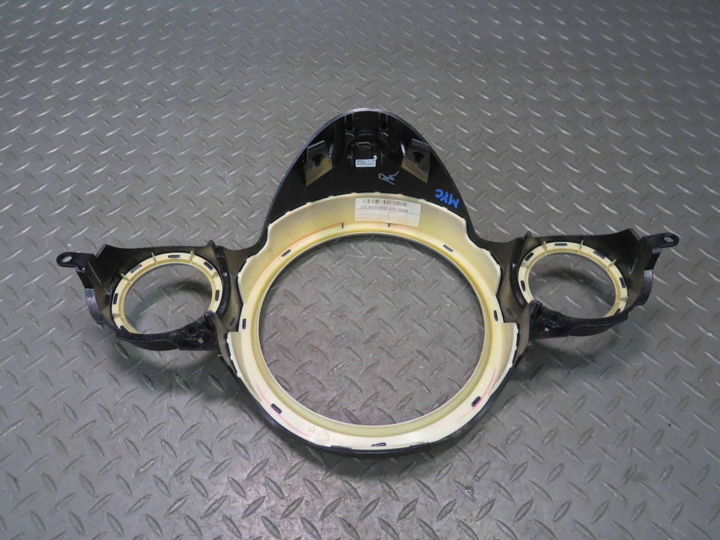 07-13 Mini Cooper R55 R56 R57 Dash Center Speedometer Trim Bezel Cover OEM