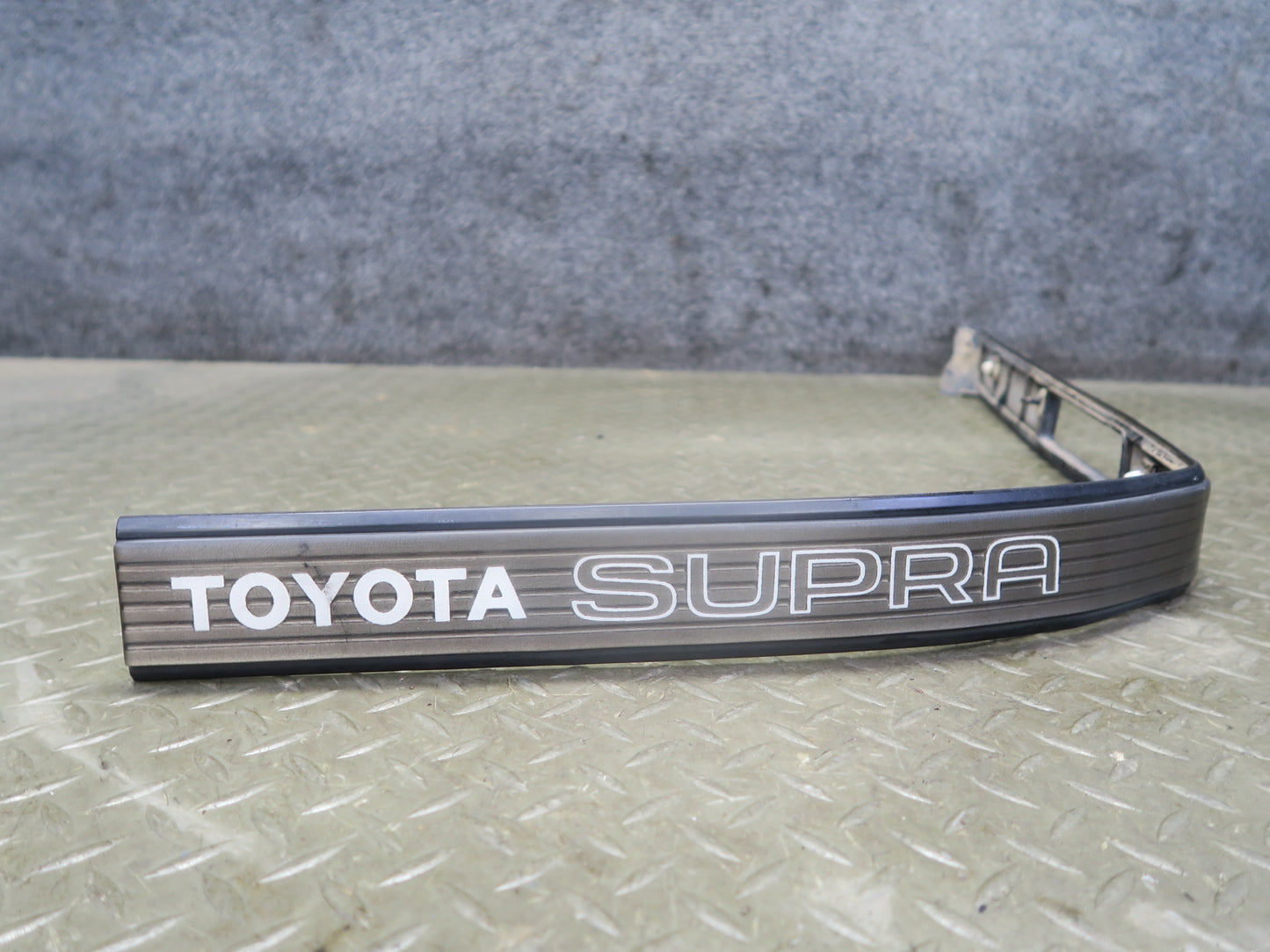 86-88 Toyota Supra MA70L NON Turbo Set of 2 Rear Bumper Quarter Molding Trim OEM