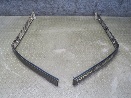 86-88 Toyota Supra MA70L NON Turbo Set of 2 Rear Bumper Quarter Molding Trim OEM