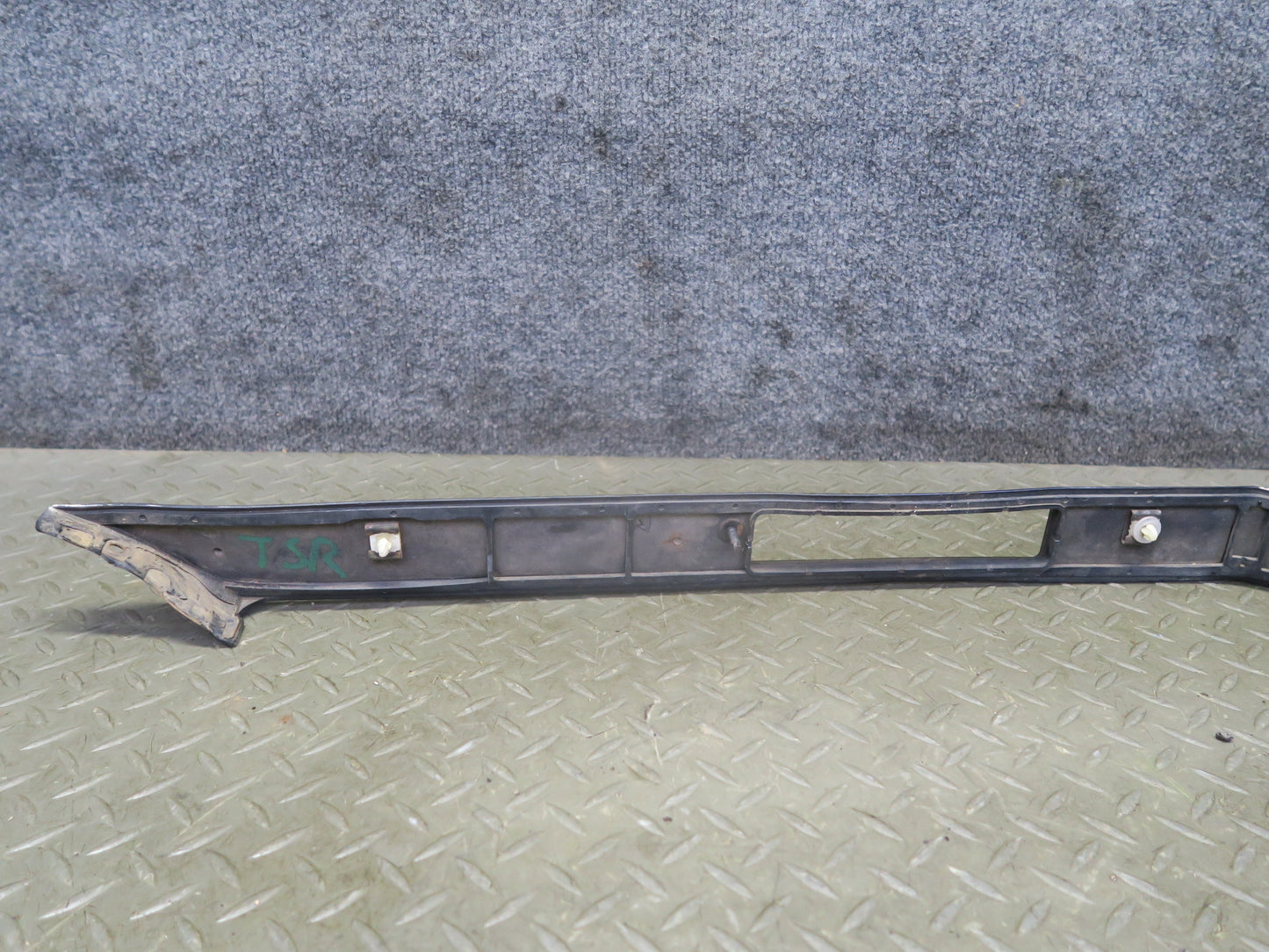 86-88 Toyota Supra MA70L NON Turbo Set of 2 Rear Bumper Quarter Molding Trim OEM