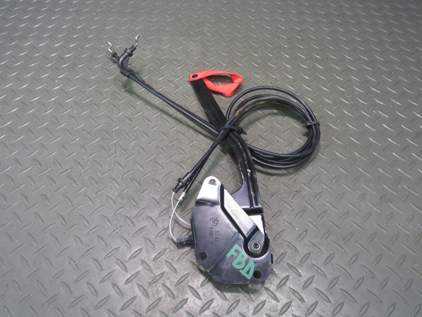 94-99 BMW E36 3238iC Convertible Emergency TOP Roof Release Cable Handle OEM