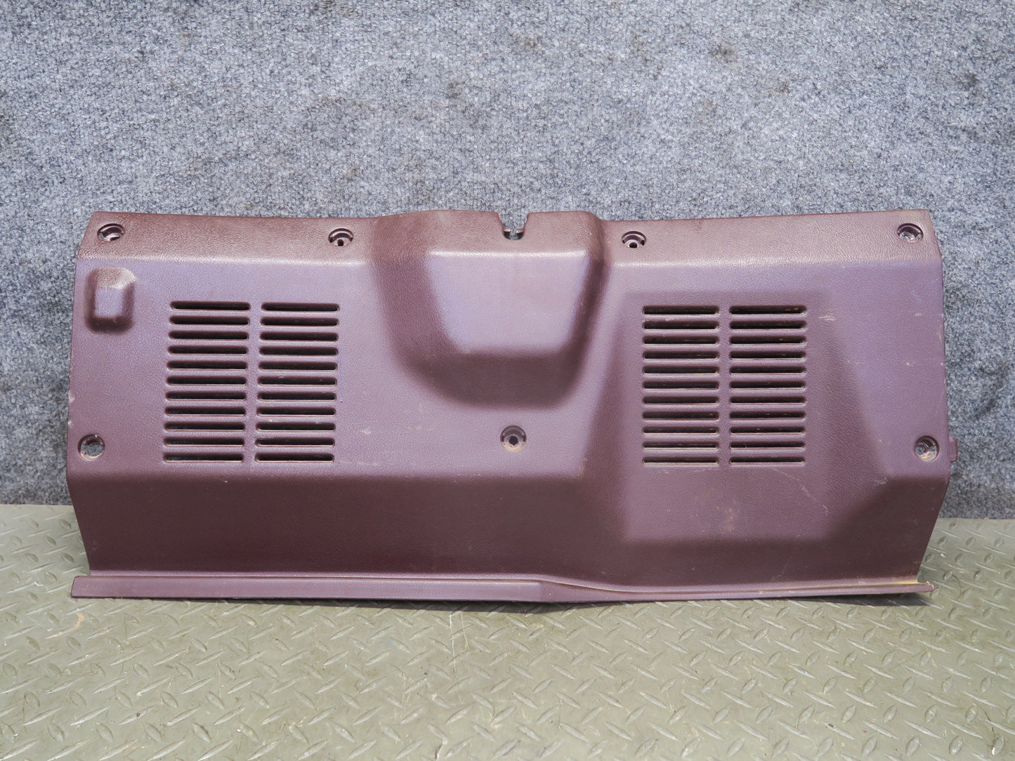 86-92 Toyota Supra MA70L Rear Trunk Hatch Trim Cover Panel Maroon OEM