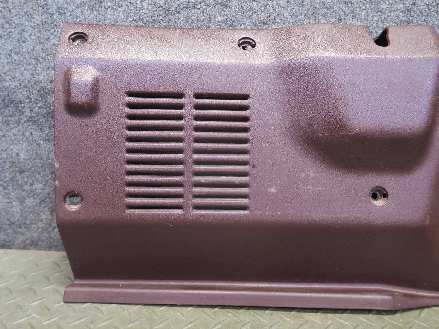 86-92 Toyota Supra MA70L Rear Trunk Hatch Trim Cover Panel Maroon OEM