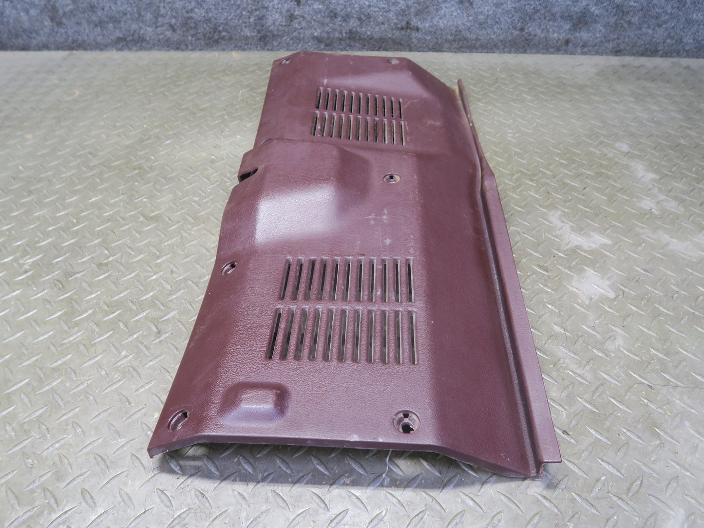 86-92 Toyota Supra MA70L Rear Trunk Hatch Trim Cover Panel Maroon OEM