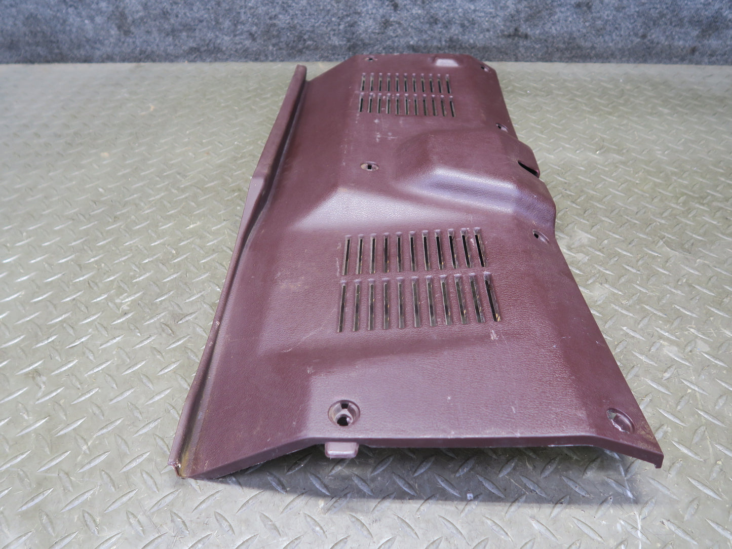 86-92 Toyota Supra MA70L Rear Trunk Hatch Trim Cover Panel Maroon OEM