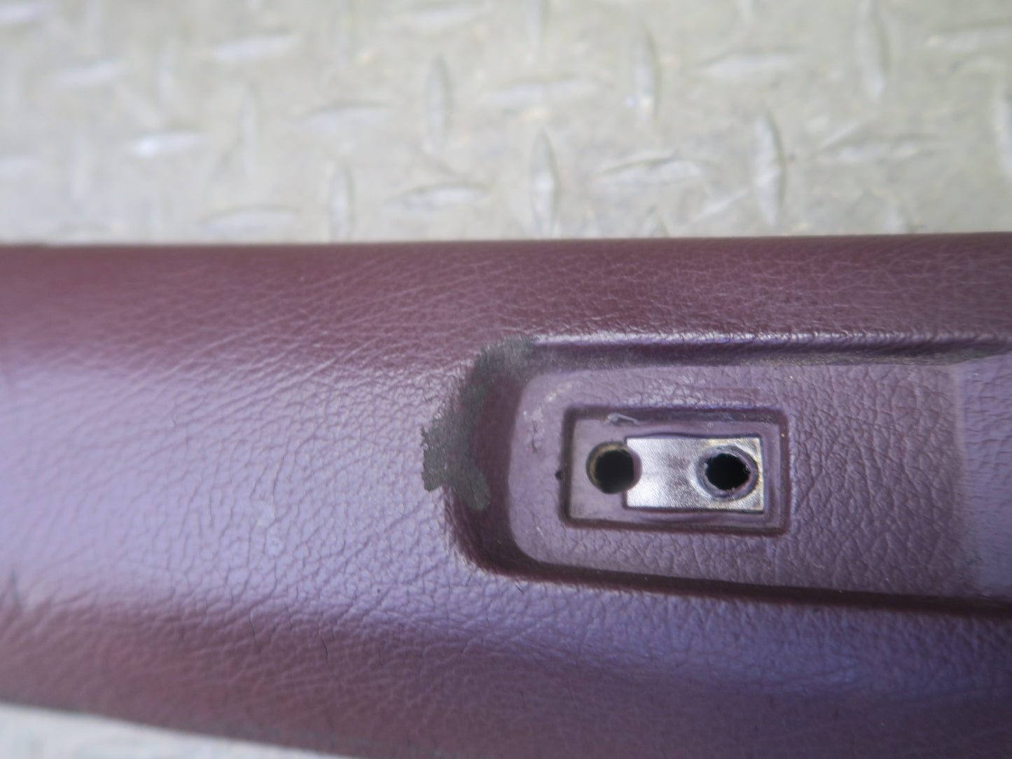 86-92 Toyota Supra MA70L Front Interior A Pillar Trim Cover Panel Set Maroon OEM