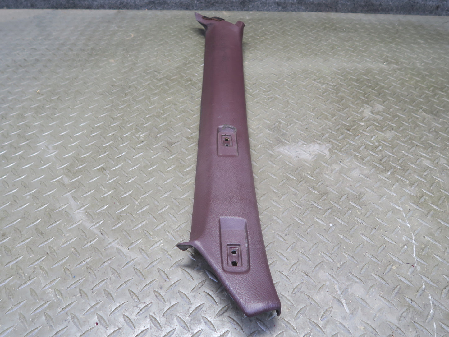 86-92 Toyota Supra MA70L Front Interior A Pillar Trim Cover Panel Set Maroon OEM