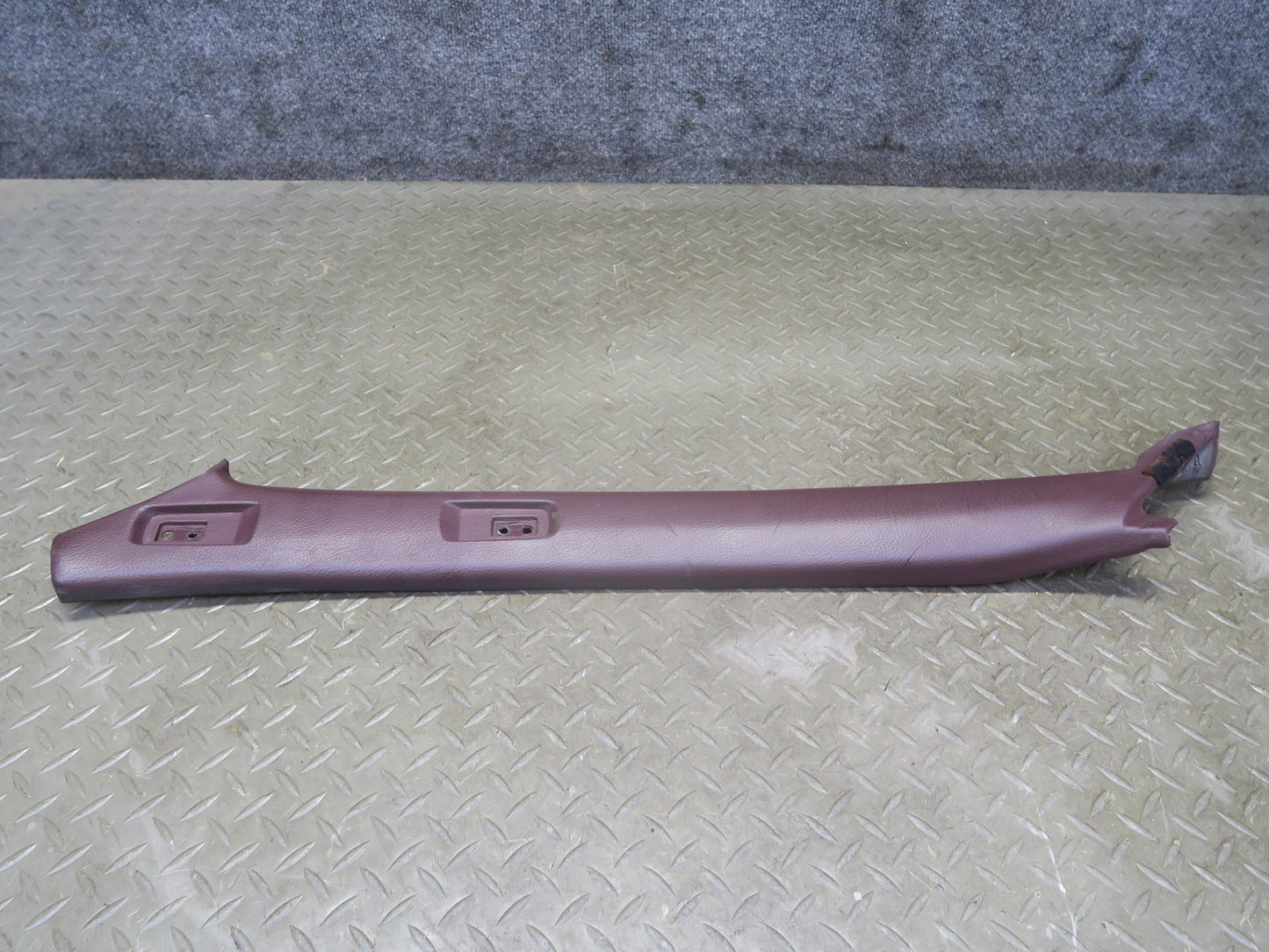 86-92 Toyota Supra MA70L Front Interior A Pillar Trim Cover Panel Set Maroon OEM