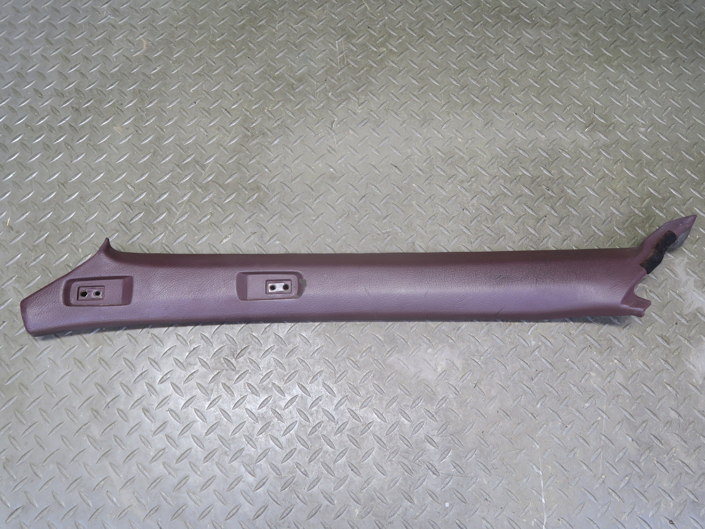 86-92 Toyota Supra MA70L Front Interior A Pillar Trim Cover Panel Set Maroon OEM
