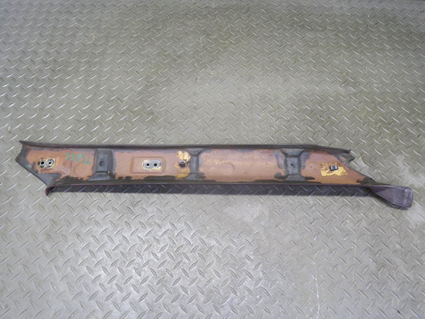 86-92 Toyota Supra MA70L Front Interior A Pillar Trim Cover Panel Set Maroon OEM