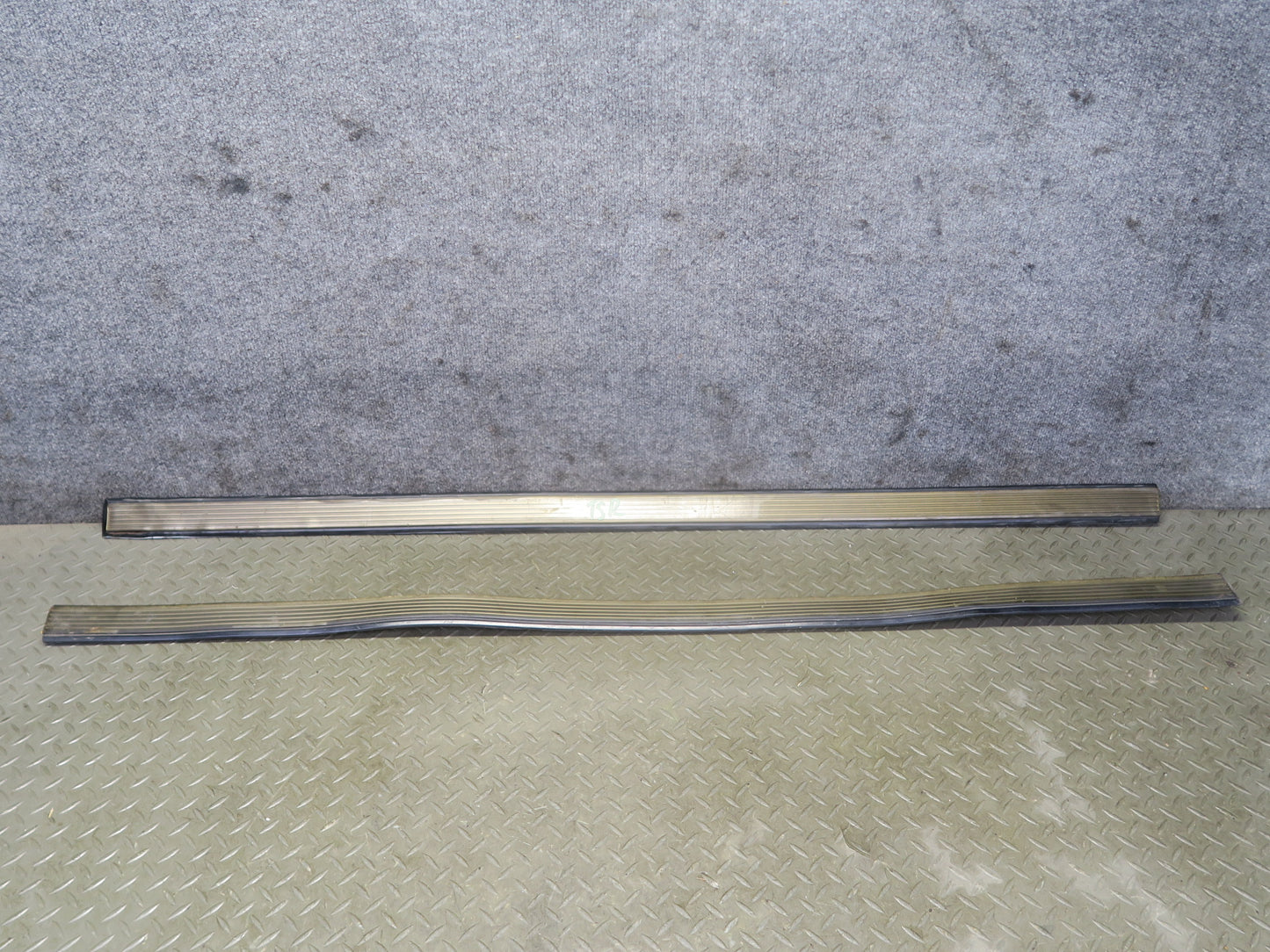 86-88 Toyota Supra MA70L Set of 2 Left & Right Door Molding Trim Strip OEM