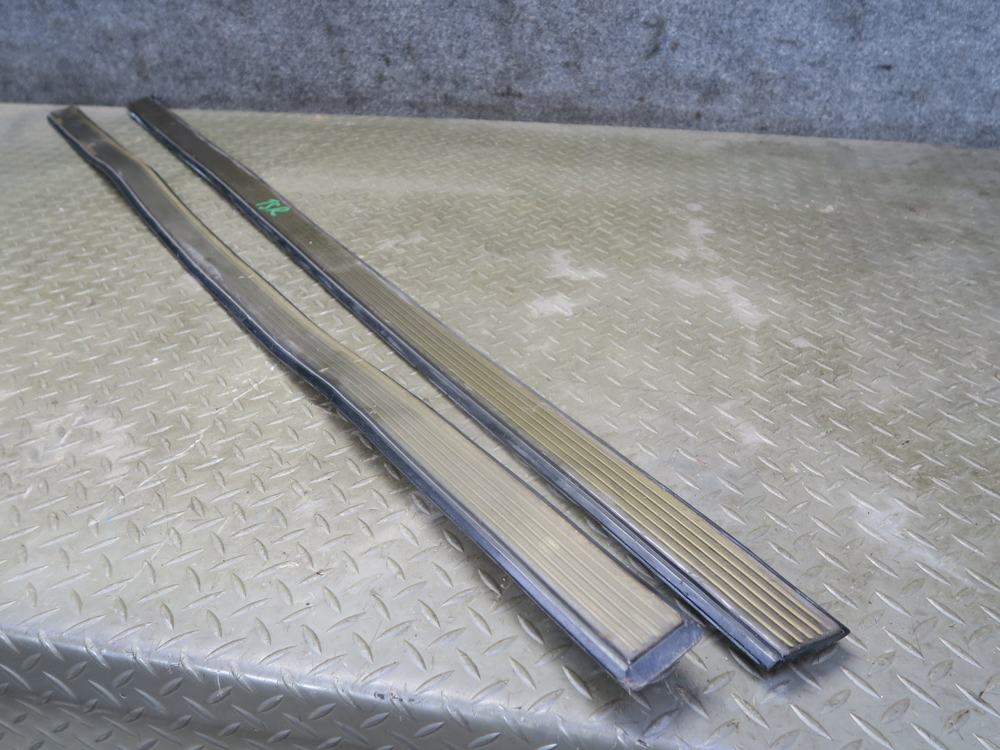 86-88 Toyota Supra MA70L Set of 2 Left & Right Door Molding Trim Strip OEM