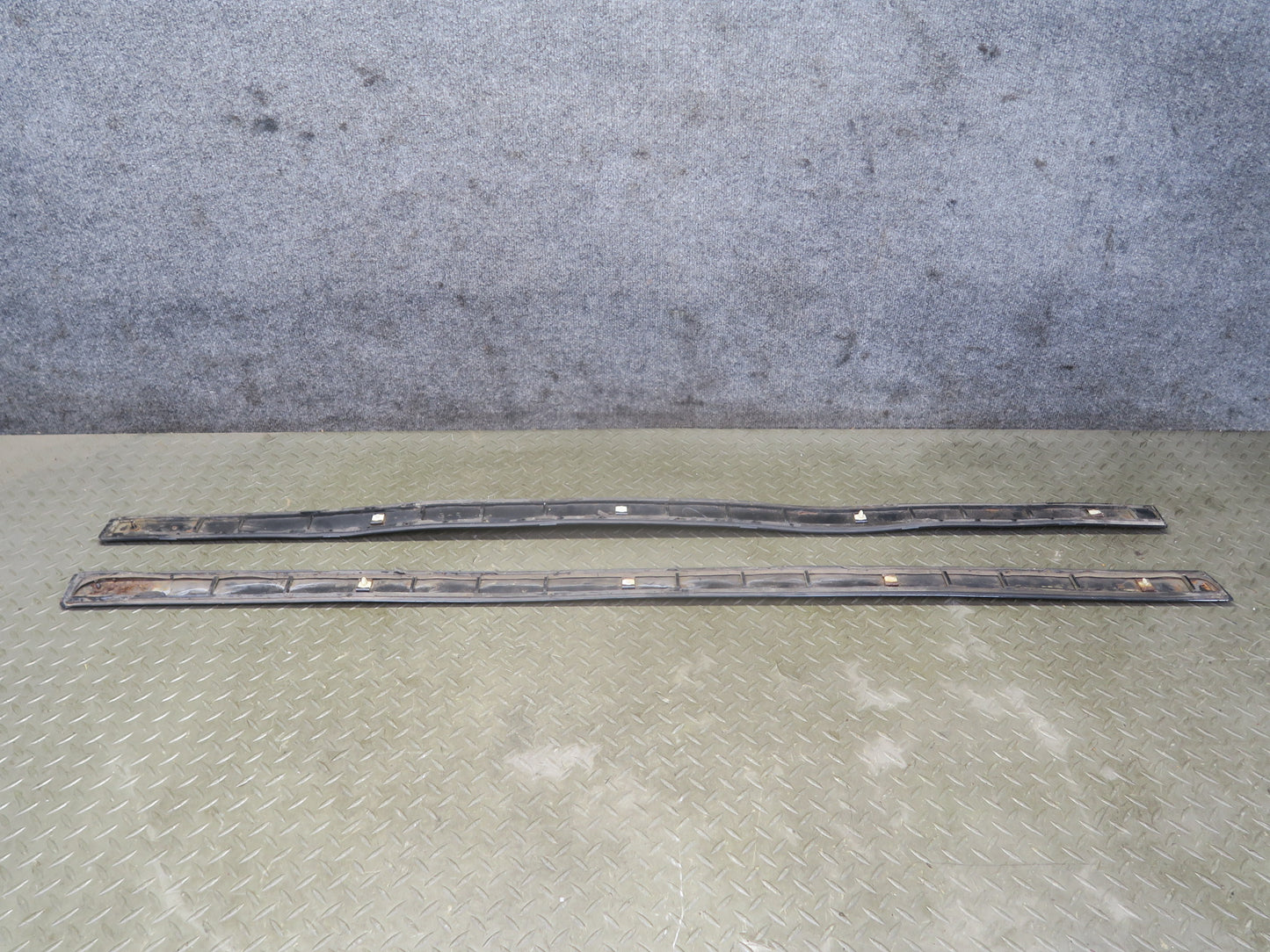 86-88 Toyota Supra MA70L Set of 2 Left & Right Door Molding Trim Strip OEM