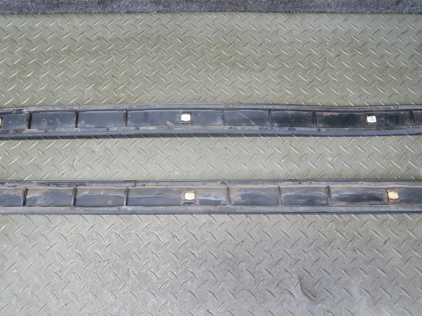 86-88 Toyota Supra MA70L Set of 2 Left & Right Door Molding Trim Strip OEM