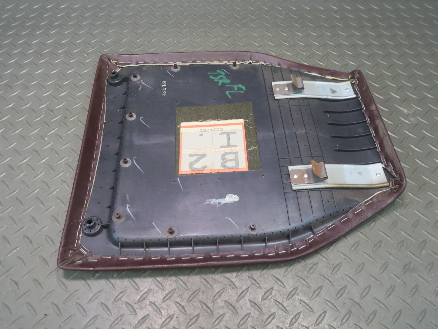 86-88 Toyota Supra MA70L Front Left Seat Back Trim Cover Panel OEM