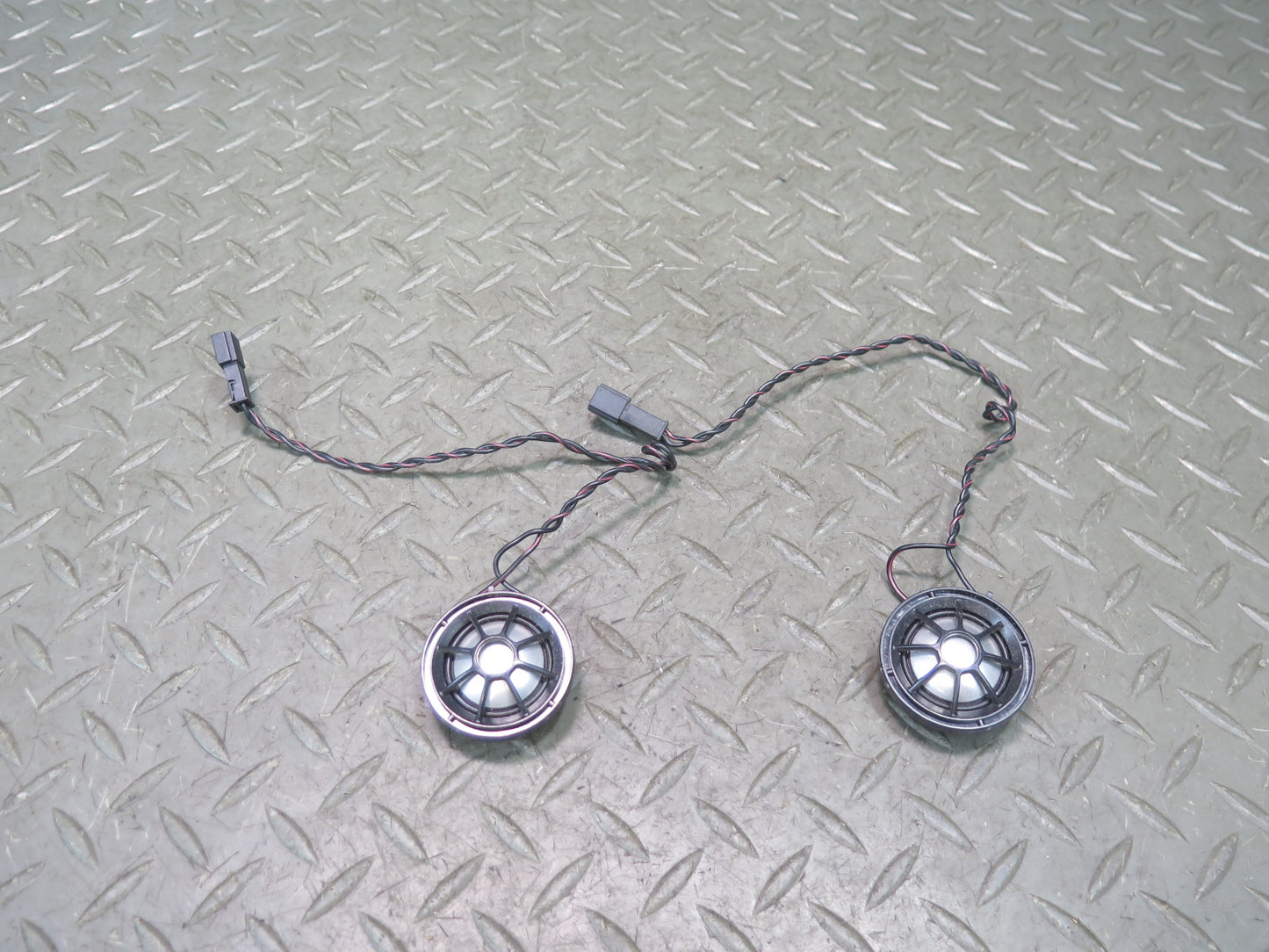 10-15 Mini Cooper R56 R57 R58 R59 Rear Left & Right Tweeter Speaker Set OEM