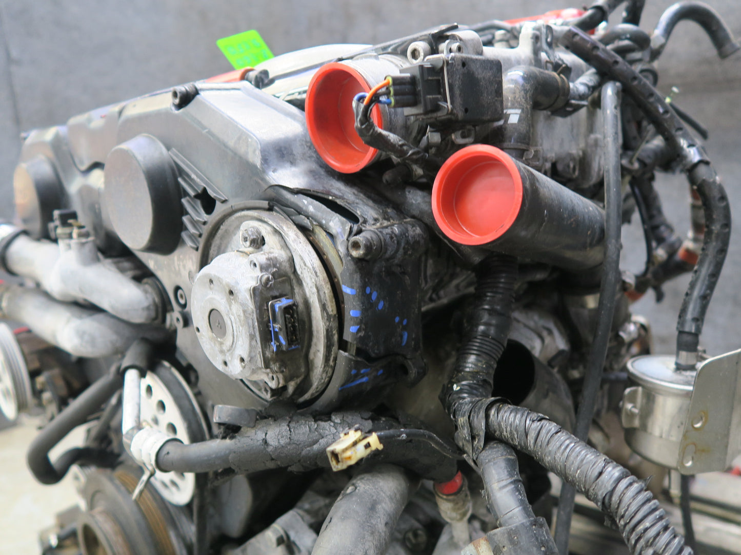 91-92 Nissan Z32 300ZX 3.0L VG30DTT AT VIN C 4th Digit Engine Motor w Turbo 133k