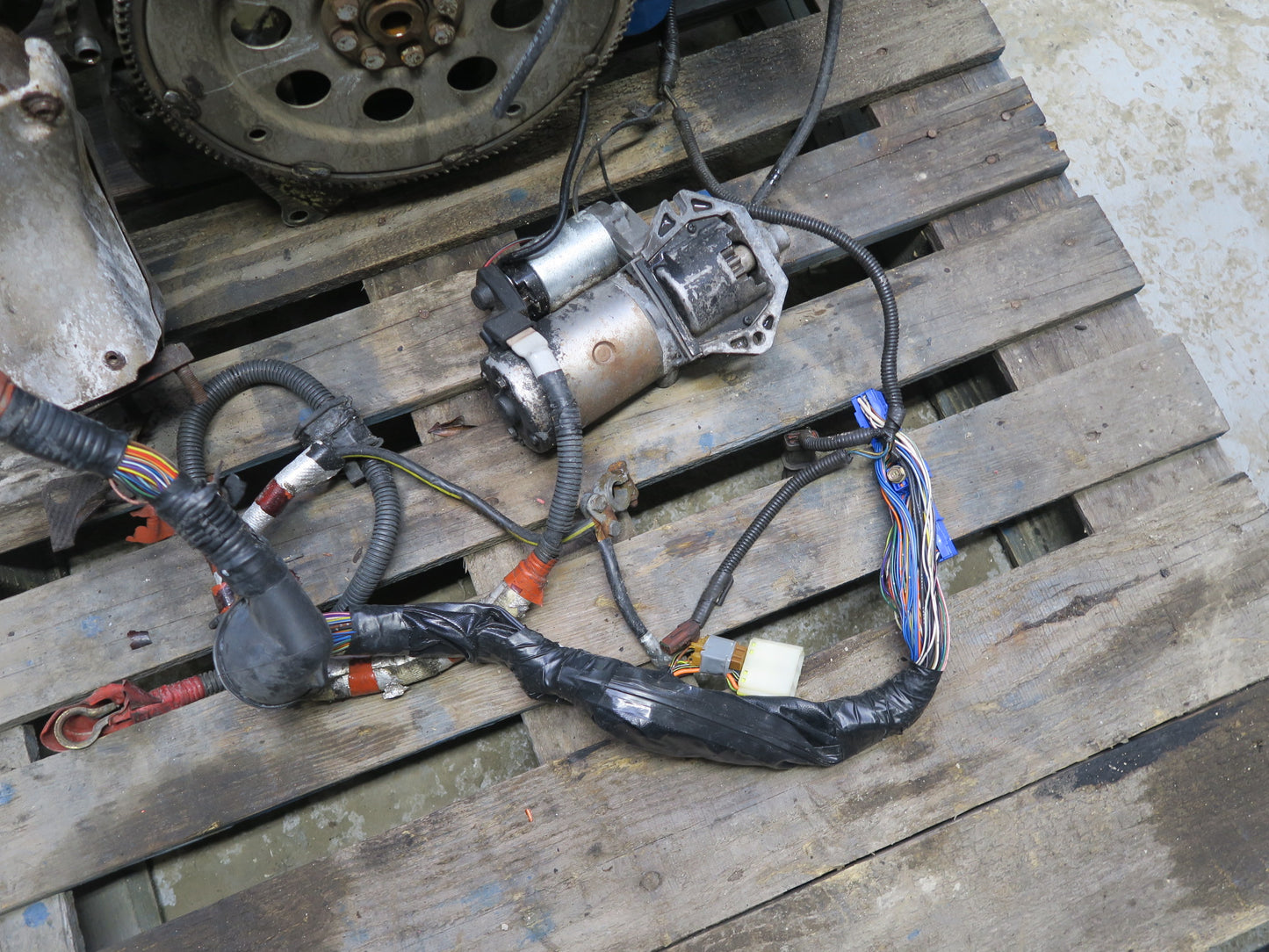 91-92 Nissan Z32 300ZX 3.0L VG30DTT AT VIN C 4th Digit Engine Motor w Turbo 133k