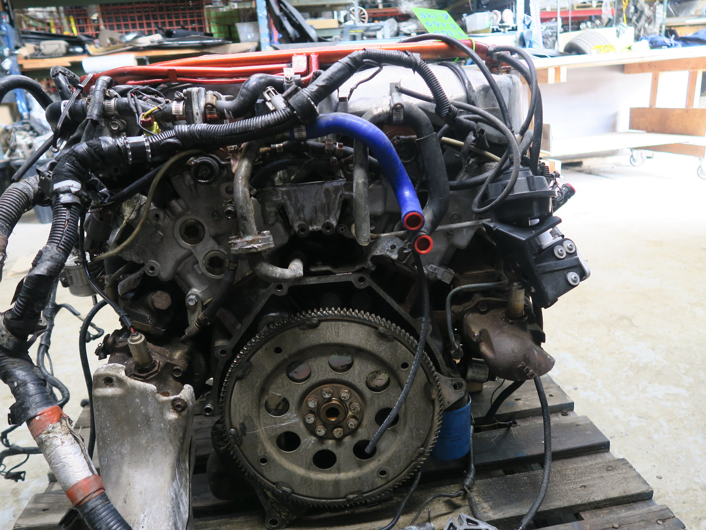 91-92 Nissan Z32 300ZX 3.0L VG30DTT AT VIN C 4th Digit Engine Motor w Turbo 133k