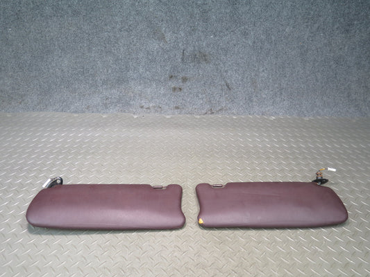 86-88 Toyota Supra MA70LSET of 2 Front Left & Right Sun Visor OEM