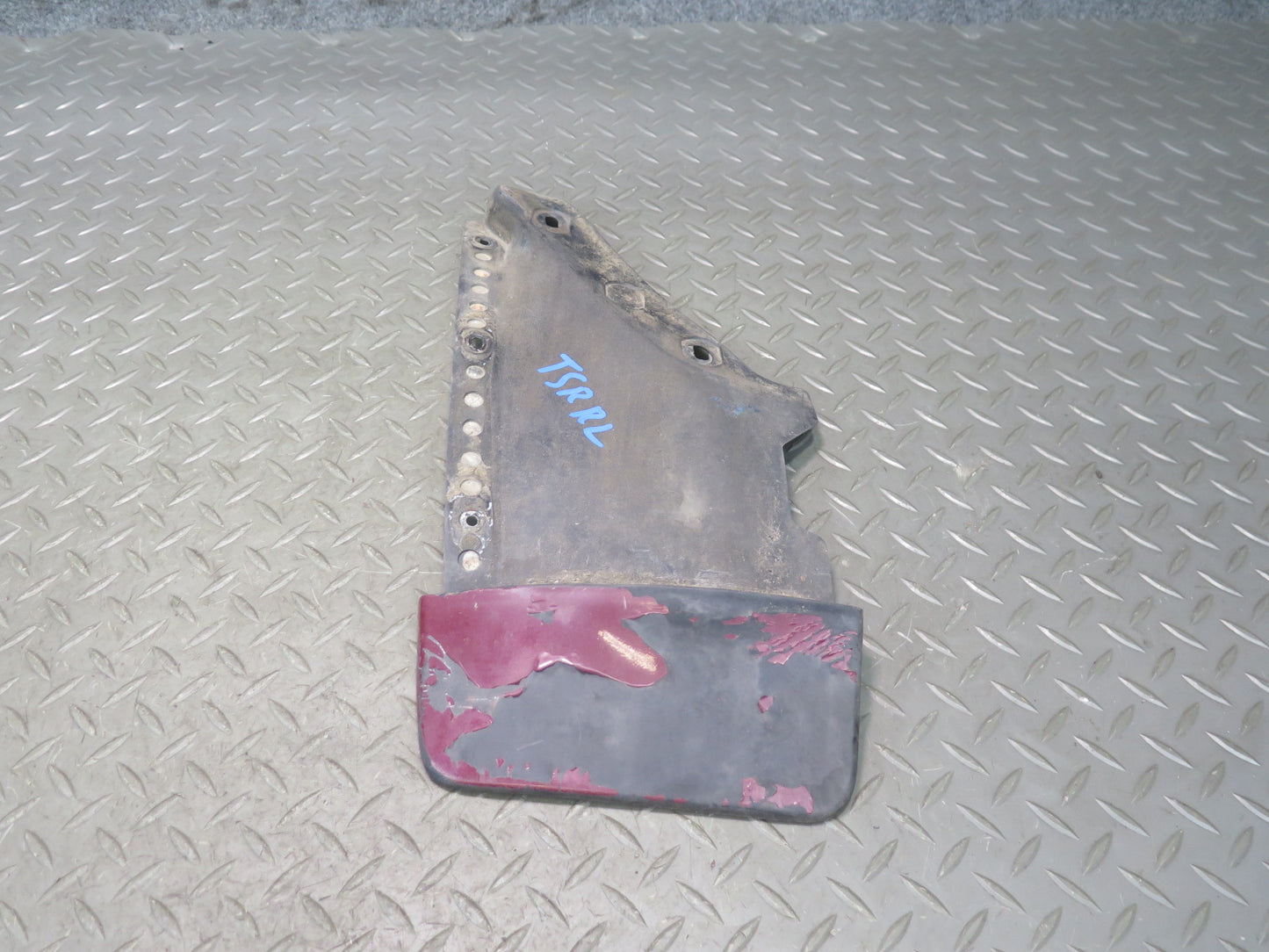 86-92 Toyota Supra MA70L Rear Left & Right MUD Flap Guard Set RED Pearl OEM