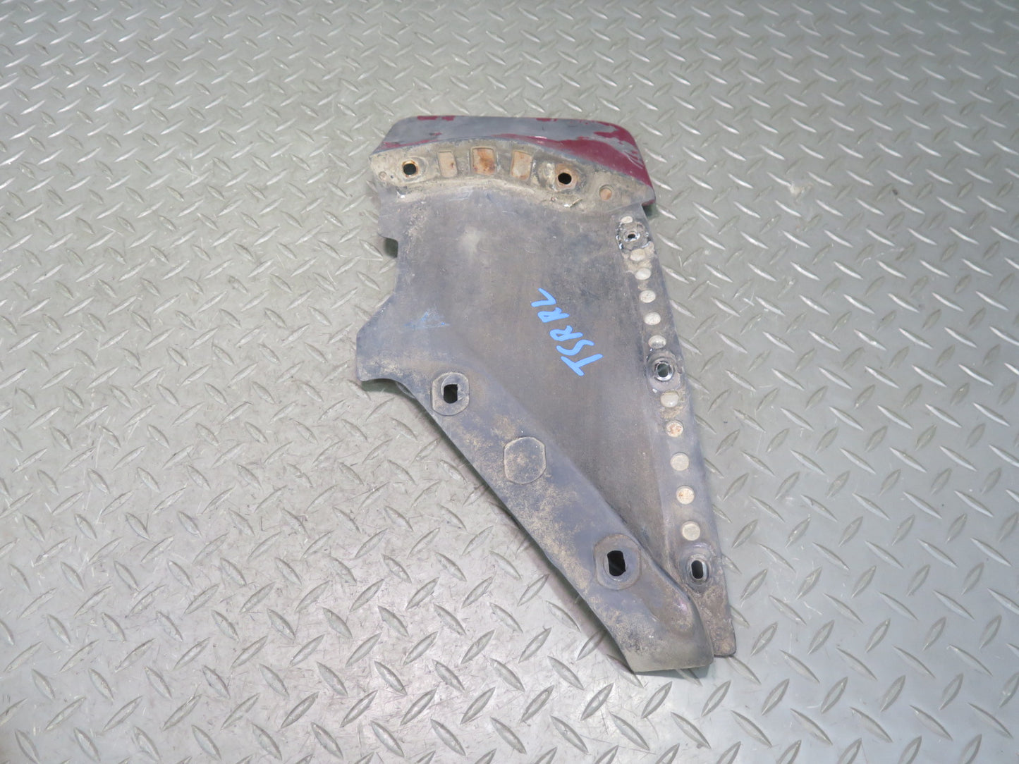 86-92 Toyota Supra MA70L Rear Left & Right MUD Flap Guard Set RED Pearl OEM