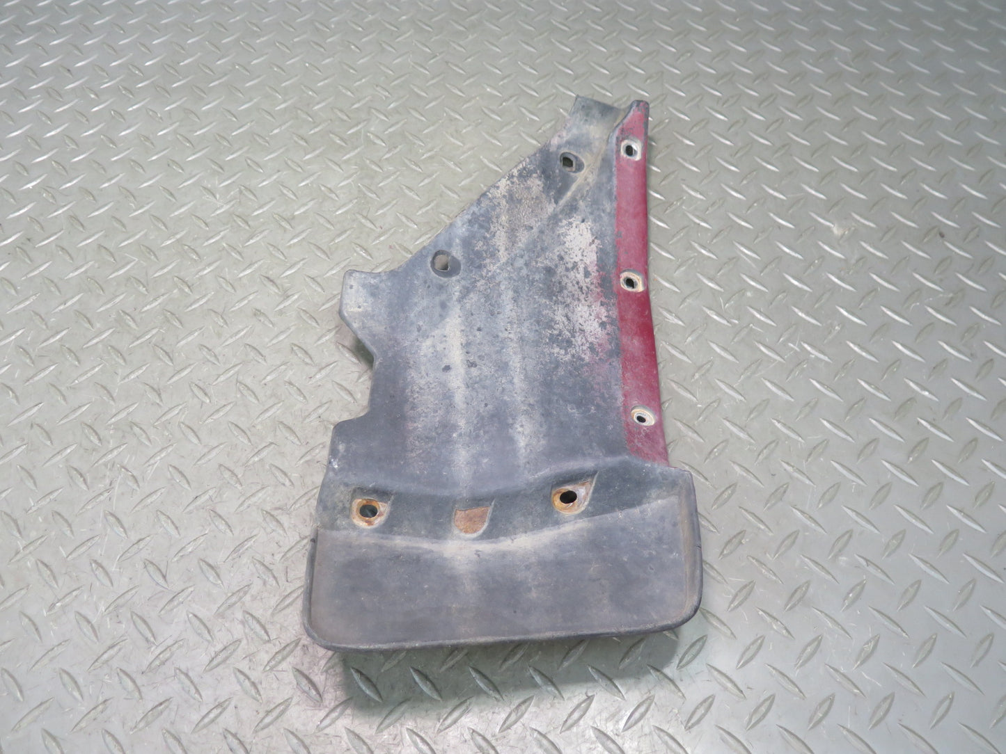 86-92 Toyota Supra MA70L Rear Left & Right MUD Flap Guard Set RED Pearl OEM