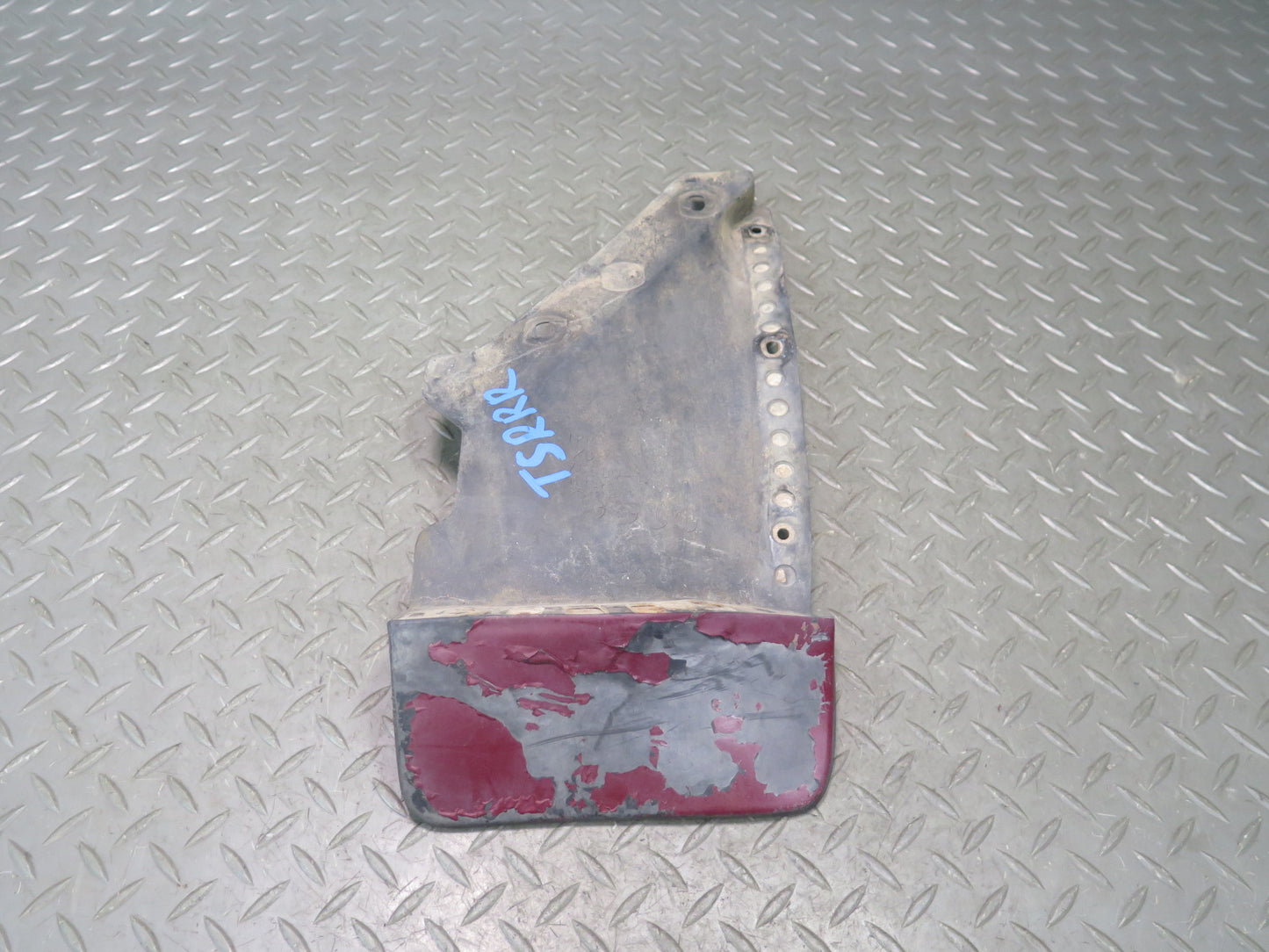 86-92 Toyota Supra MA70L Rear Left & Right MUD Flap Guard Set RED Pearl OEM