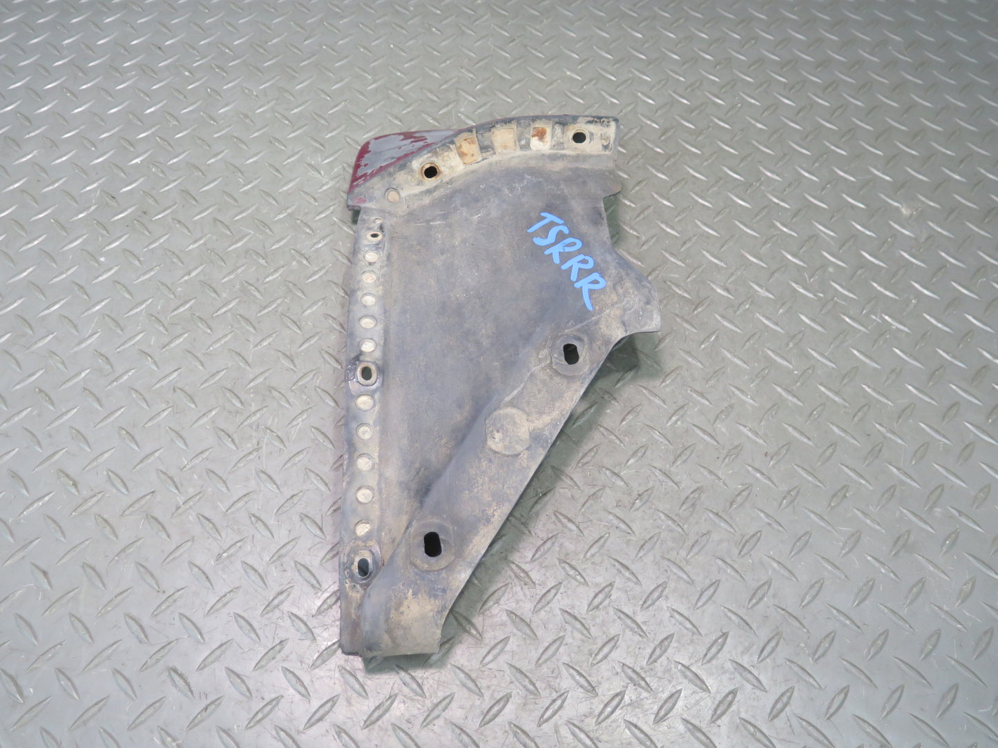 86-92 Toyota Supra MA70L Rear Left & Right MUD Flap Guard Set RED Pearl OEM