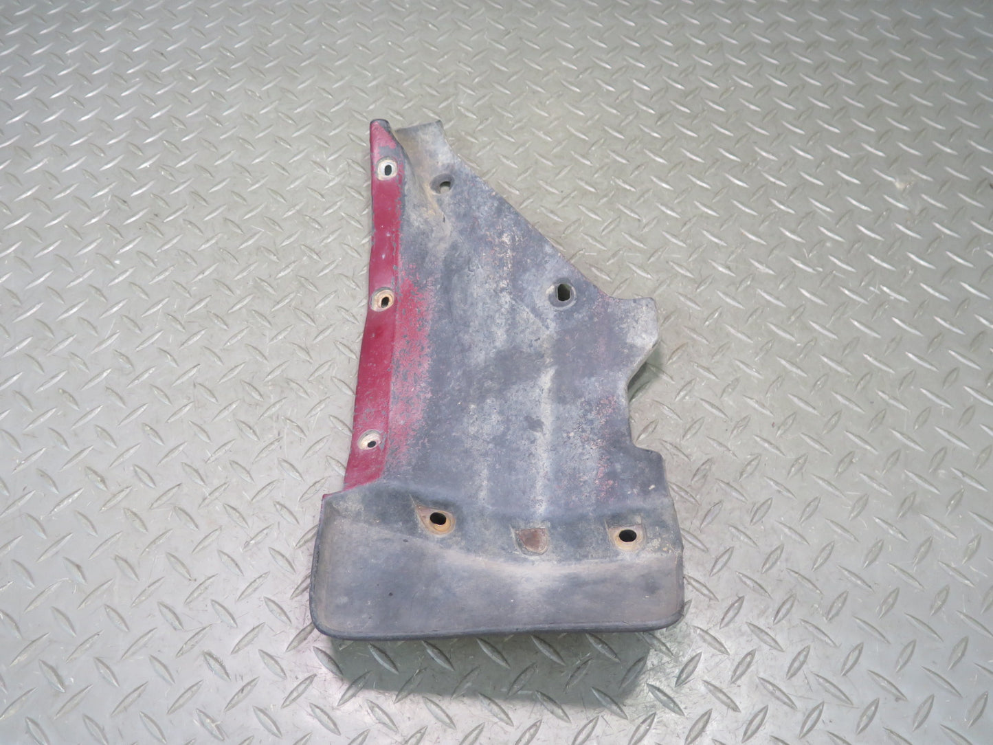 86-92 Toyota Supra MA70L Rear Left & Right MUD Flap Guard Set RED Pearl OEM