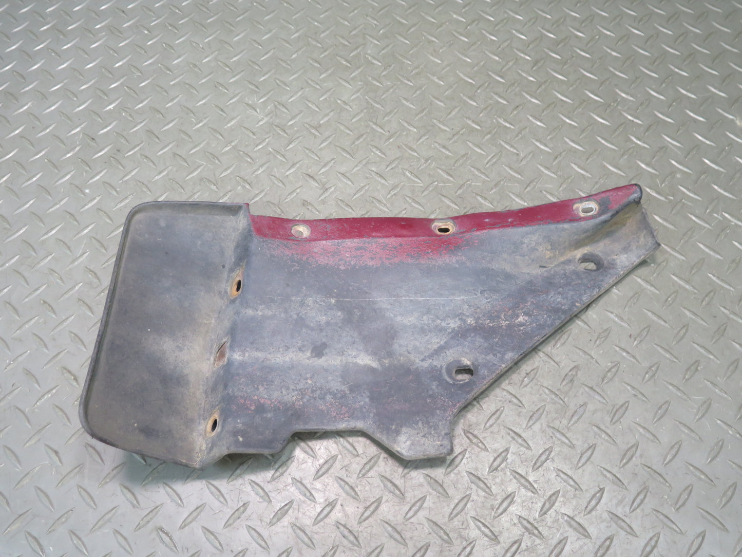 86-92 Toyota Supra MA70L Rear Left & Right MUD Flap Guard Set RED Pearl OEM