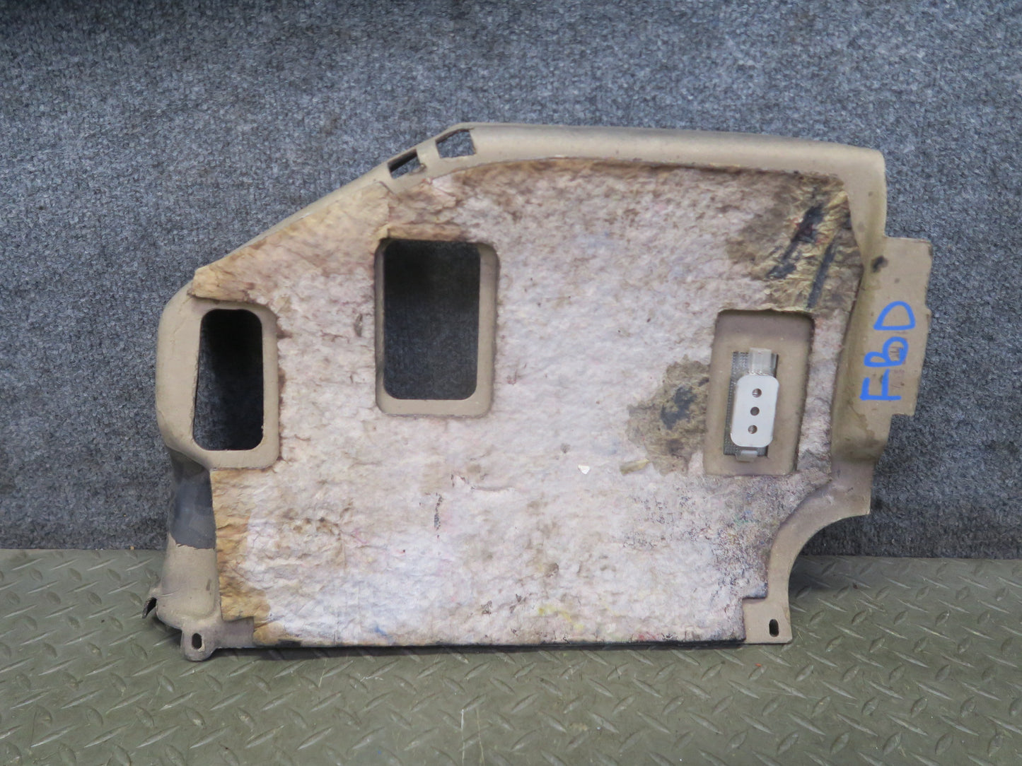 94-99 BMW E36 328iC Dash Front Left & Right Knee Trim Panel Cover Set OEM