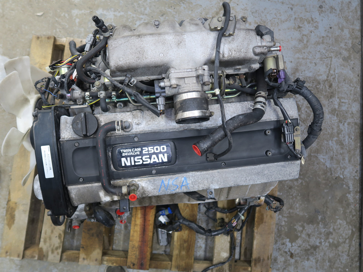 96-98 Nissan Stagea WGC34 RB25DE RWD NA A/T Complete Engine Motor 33K Miles OEM