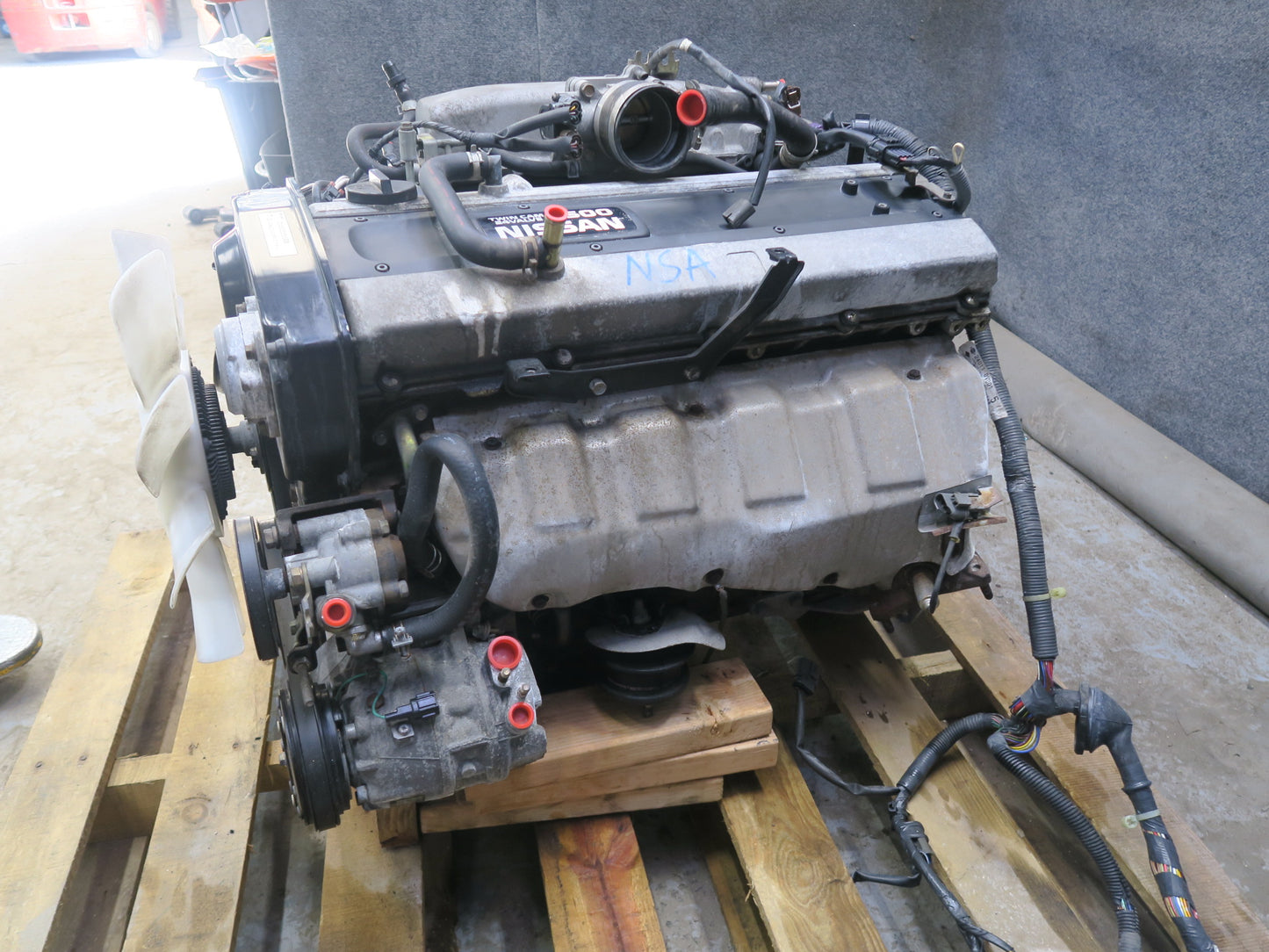96-98 Nissan Stagea WGC34 RB25DE RWD NA A/T Complete Engine Motor 33K Miles OEM